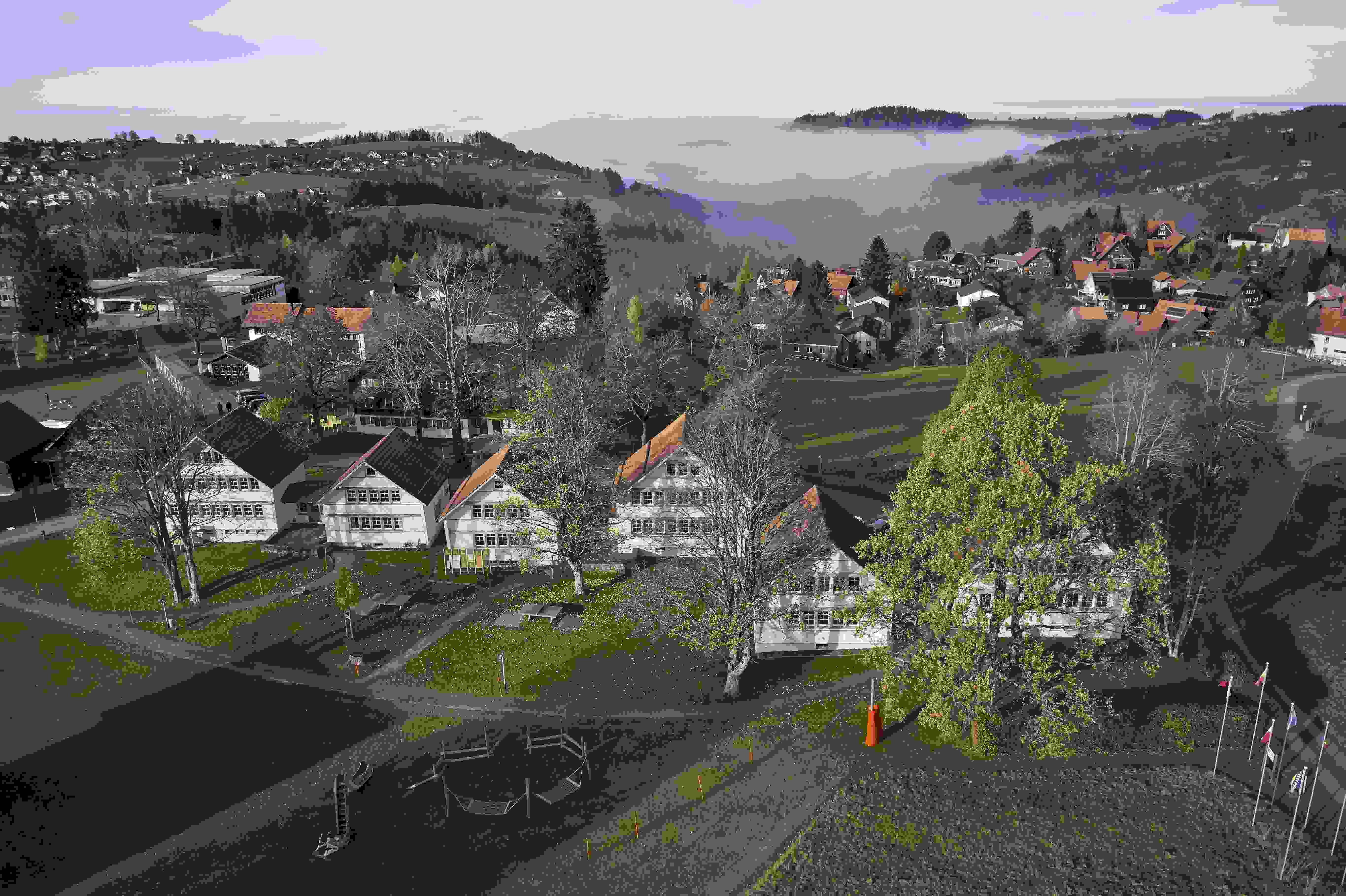 Flugaufnahmen-Kinderdorf_Kinderdorf-Pestalozzi